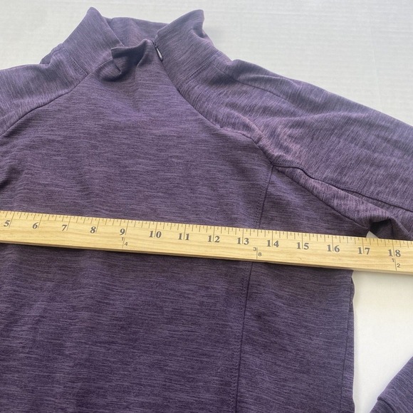 Layer 8 Women's Athletic Performance Top Long Sleeve Purple Size M Quick Dry - Picture 5 of 13